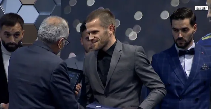 Armend Thaqi is declared the best football player in Superleague in 2020