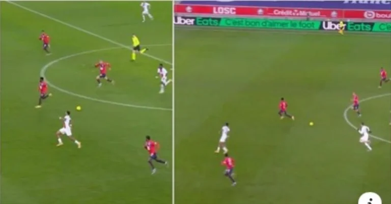 Kimpemb showed sensational protection skills to stop attack 1 against 4 in favor of Leele