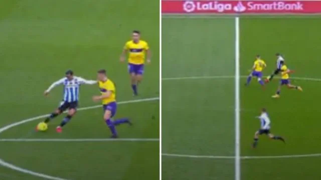 The year's goal is scored in Spain: Player baffles everyone, marks half of the field