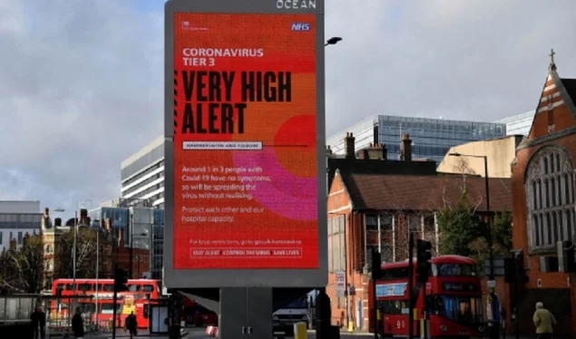 US-Überwachung Großbritanniens neues Virusstamm