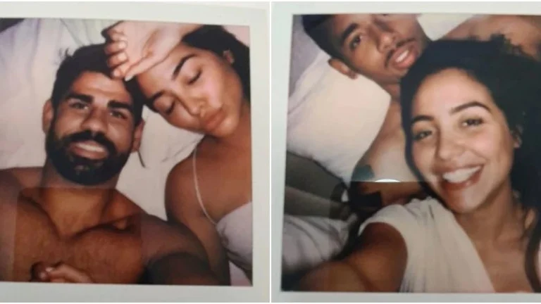 Quando i giocatori di calcio condividono letto con la stessa donna: Le foto scandalose di Diego Costa e Gabriel Gesù sono scoperte