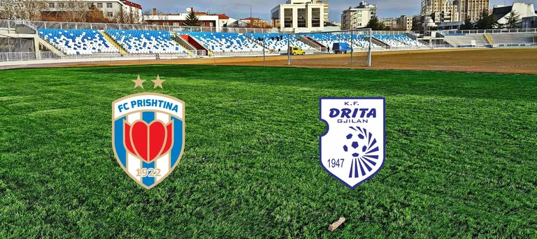 Pristina luce, formazioni ufficiali