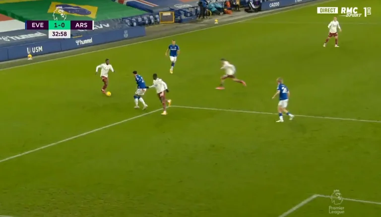 Arsenal a égalé contre Everton, Nicolas Pepe tire où il devrait être.