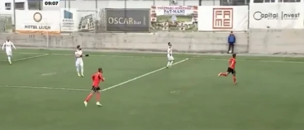 I Balcani soffrono male di Gjilan dopo la prima metà, questo è il risultato