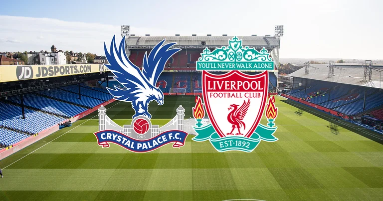 Crystal Palace é Liverpool, official formations