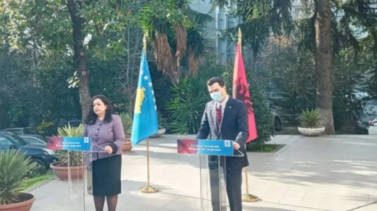 Osmani: Work for Kosovo, Albania flag to wave side-by-side
