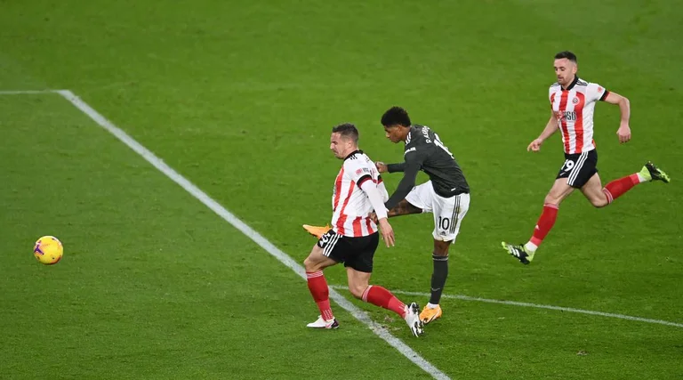 Fearing to the last whisper, Man United manages to win some against Sheffield
