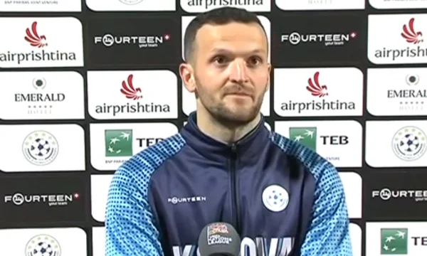 Wolfan after the match: I don't come to Kosovo on vacation...