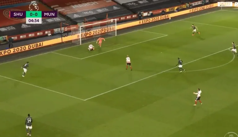 Sheffield shocks Man United, terrible error de defensa