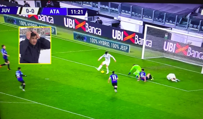 No estaba satisfecho: Aquí está la reacción de Prilos después de la falta de Morata.