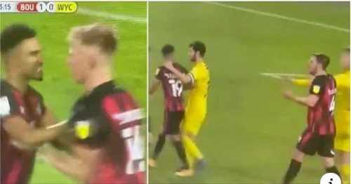 Rare: Deux joueurs de Bournemouth sont en bas après qu'on ait refusé de suivre