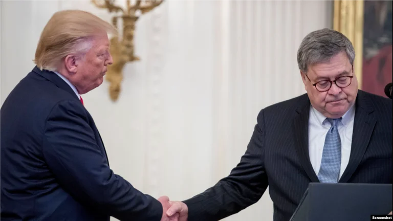 USA, Fiscal General William Barr renuncia