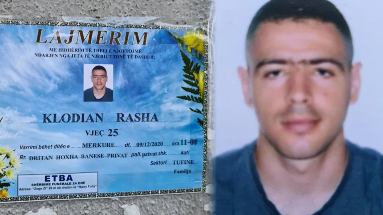 Klodian Rashi's family comes out with a public letter after violent protests