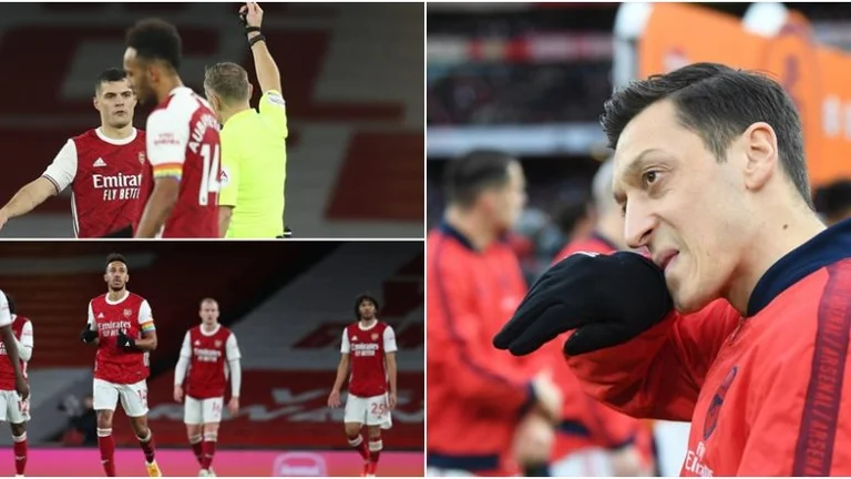 Even Ozil won't let go of Arsenal. This is his comment after the loss