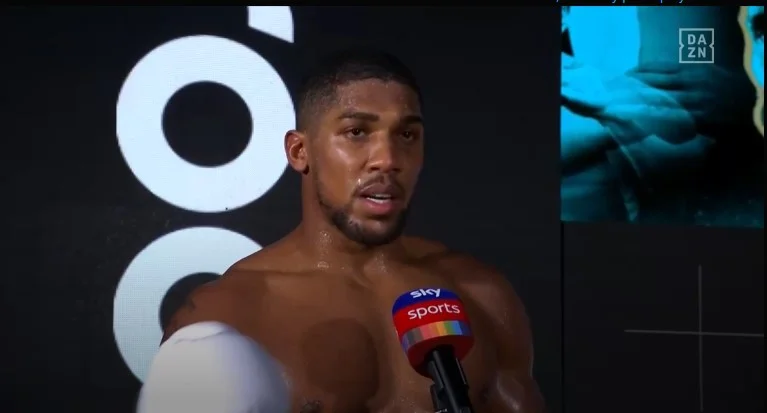 Joshua refused even to speak in the interview after the triumph, and he had only two interesting words