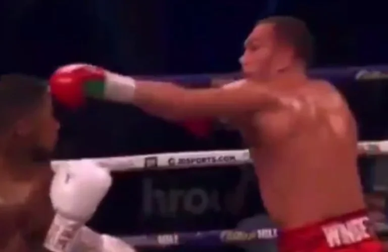 Six seconds of magic: Joshua shows that it's just another level, avoids impact before punishing Pulev
