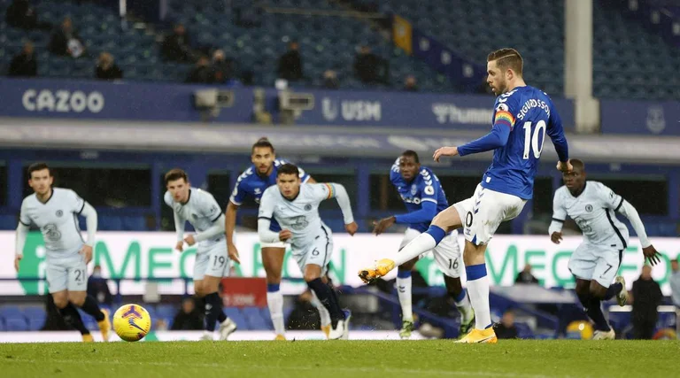 Chelsea est choqué par Everton, battu au minimum