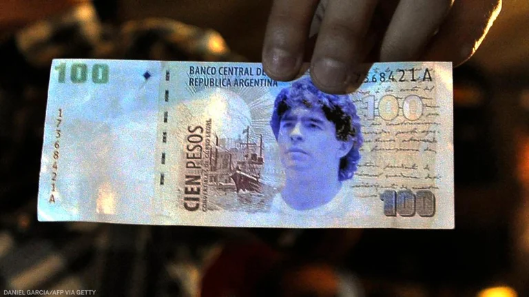 L'Argentine propose que l'image de Maradon soit mise dans les billets de banque