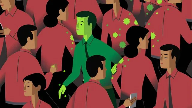How long can you infect others with symptoms? Research clearly shows the length of the Devid 19 virus