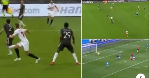 The lack of Wan-Bissaka's ability to protect is exposed to brutal video