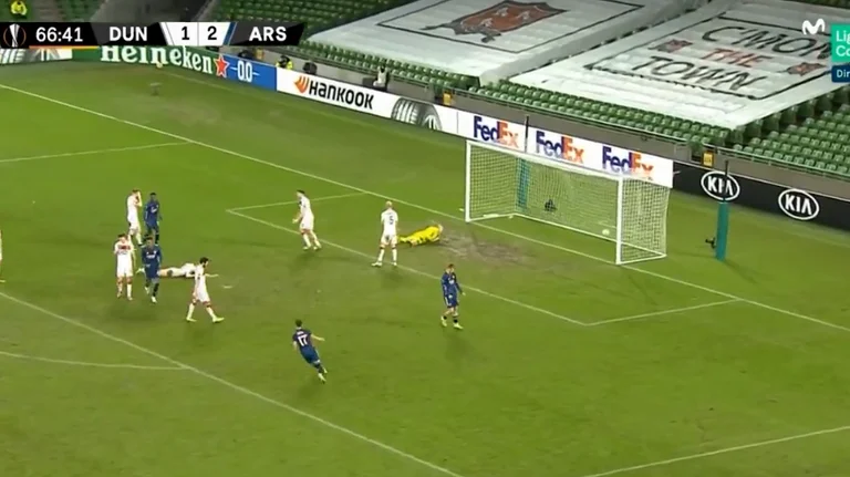 Arsenal triples the pre-Dundal advantage: Joe Wilock shakes the net