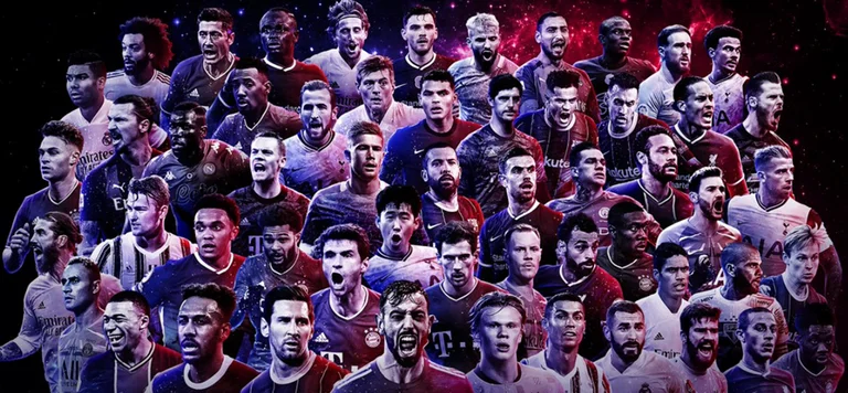 55 joueurs de football en compétition pour la formation FIFA