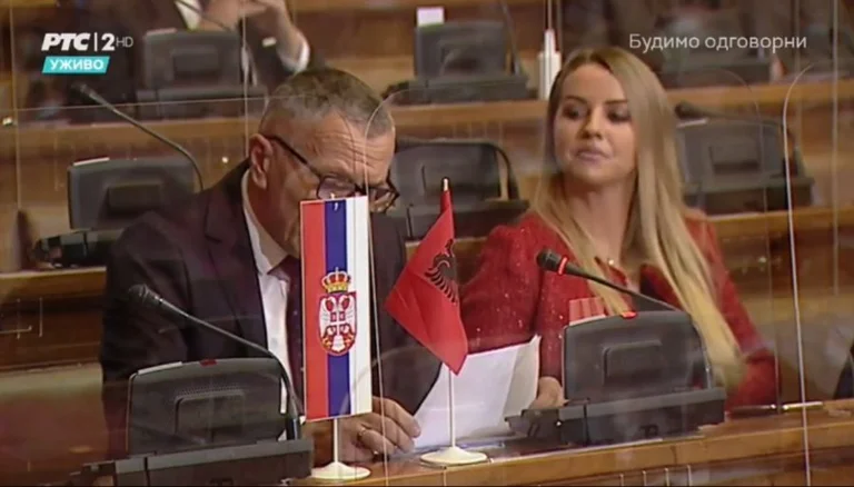 Daciq: Kamberi is provoking, in the Serbian Assembly cannot place flags of foreign states