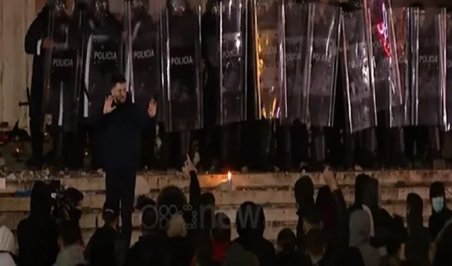 Protest in Tirana: 10 verletzte, 8 Polizisten und zwei Bürger