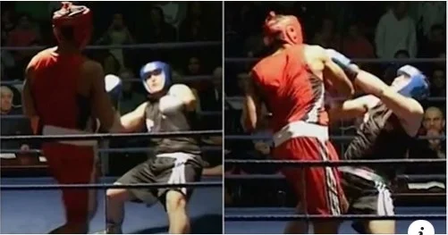 Rare view by Joshua's first mechi as a boxer