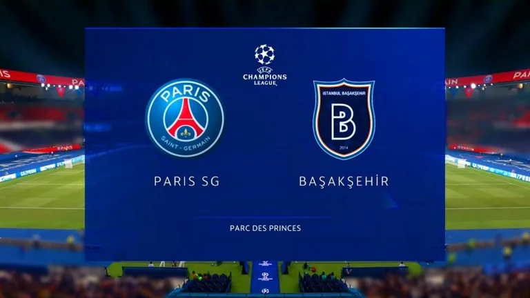 PSG Basaxehir, official formations
