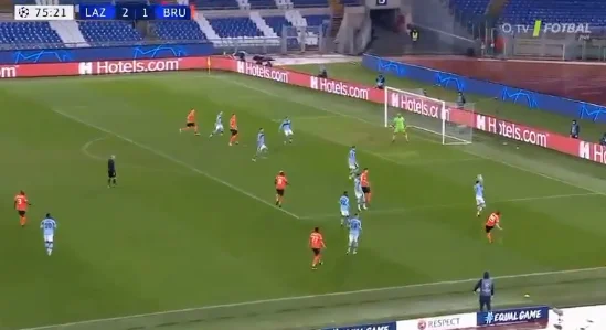 Drama bei Lazio Club Brugge Challenge, Partitur gleich