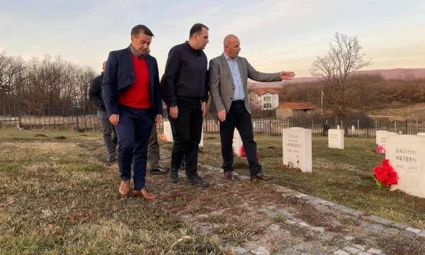 Former VV candidate for chairman Drenas makes ugly reaction after Rugova's son visits Fehmi Ladrovci's grave