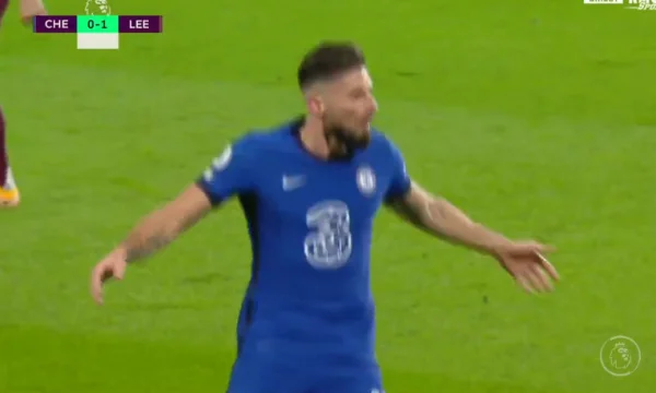 Giroud en llamas, imparable: Marcas contra Leeds.