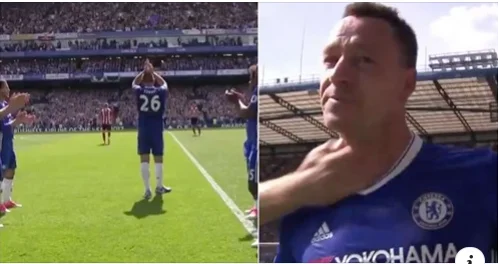 John Terry's last minute as a Chelsea football player is still as uncomfortable to be seen today.