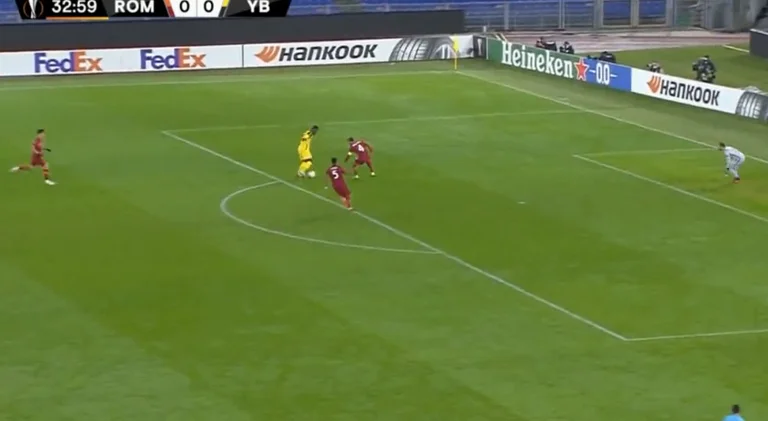 Young Boys' star leaves for dead Crestant of Rome to score brilliant solo goals