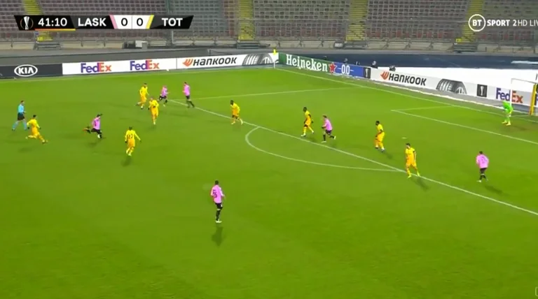 LASK shakes Tottenham, this goal is worth seeing more than once
