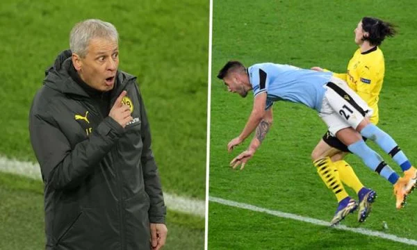 Dortmunds Trainer wird wütend auf den serbischen Spieler: Er springt wie ein Pool.