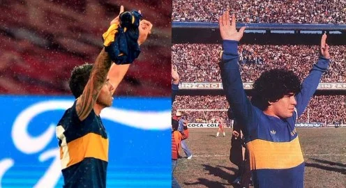 Exciting: Here is the goal he dedicated to Tevez Maradona