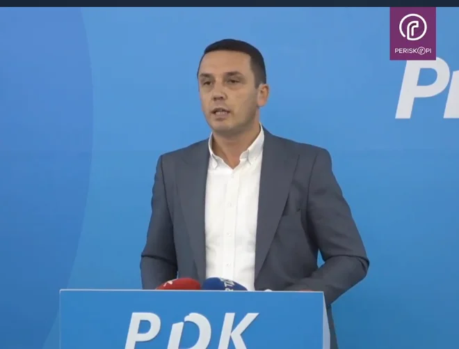 Gashi gibt es ein Treffen zwischen PDK und LDK), zeigt, was passiert ist.