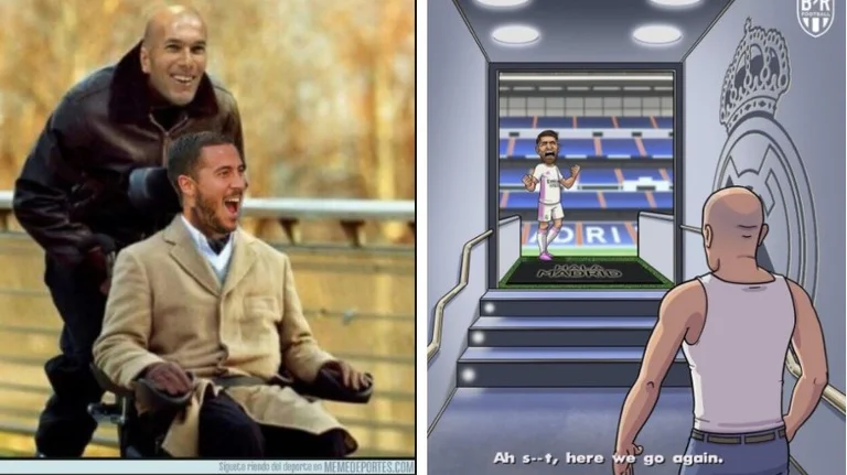 Using Real Madrid on the Internet after the catastrophic form in CL