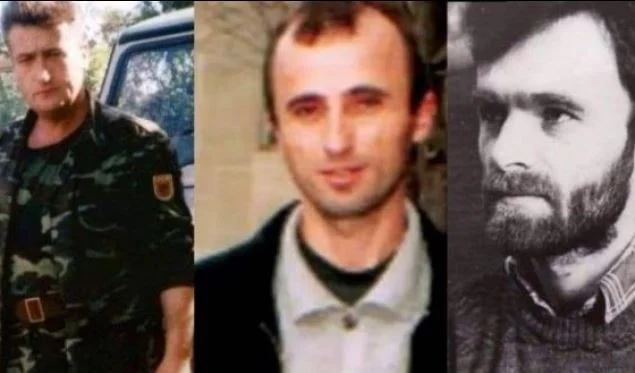 22 Jahre nach dem Fall der Märtyrer Hyzri Talla, Afrika Maliqi und Ilir Durmishi