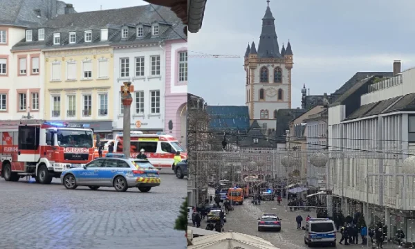 Ataque a Alemania: Al menos 4 muertes del coche que golpeó a los peatones, el carro del bebé en Trier