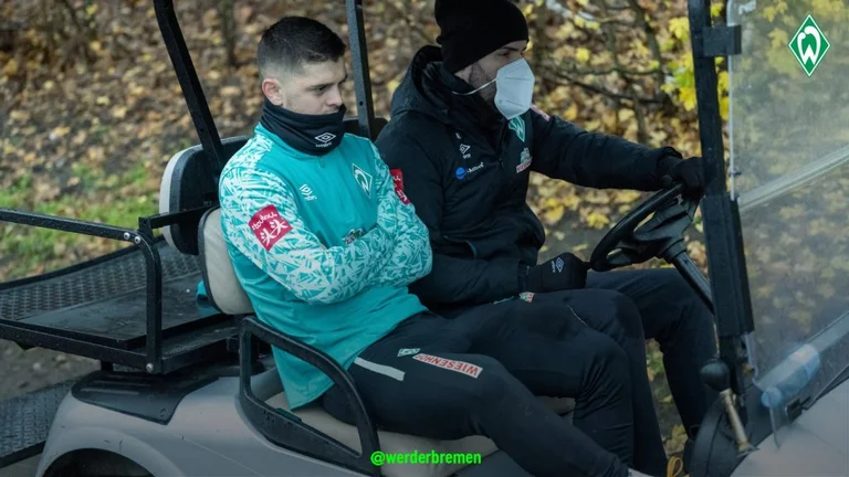 Milot Rasica est blessé