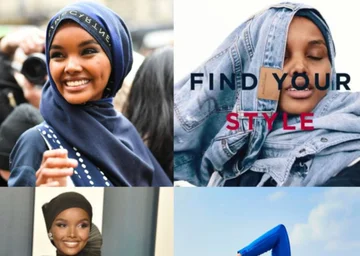 Why did the first veil model decide to leave the model: I can go against my faith