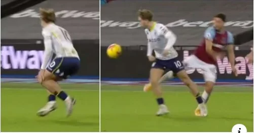 Grealish fue viral después de dar una de las peores simulaciones que verás