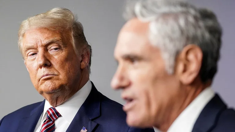 Der enge Mann von Präsident Trump tritt wegen des Coronavirus zurück
