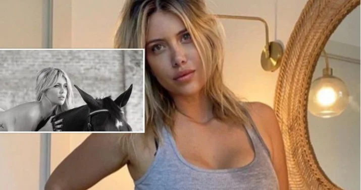 Wanda Nara, Icard's wife is leaving no room for imagination