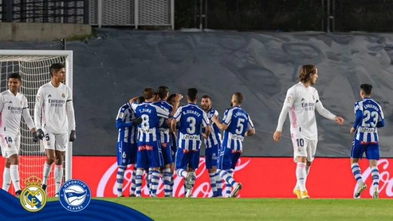 El Real Madrid sufre mucho de Alaves en Bernabeu, batidos 2-1