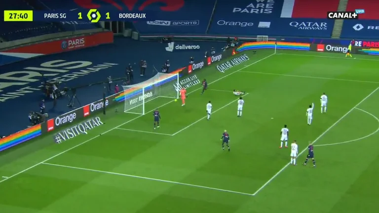 The frightening return from the SPG: Within two minutes marks two goals and overturns the resolution against Bordeaux