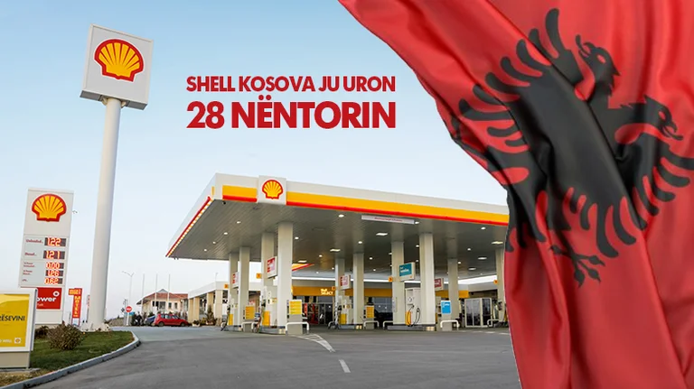 Shell Kosova gratuliert alle Albaner's Flag Festival